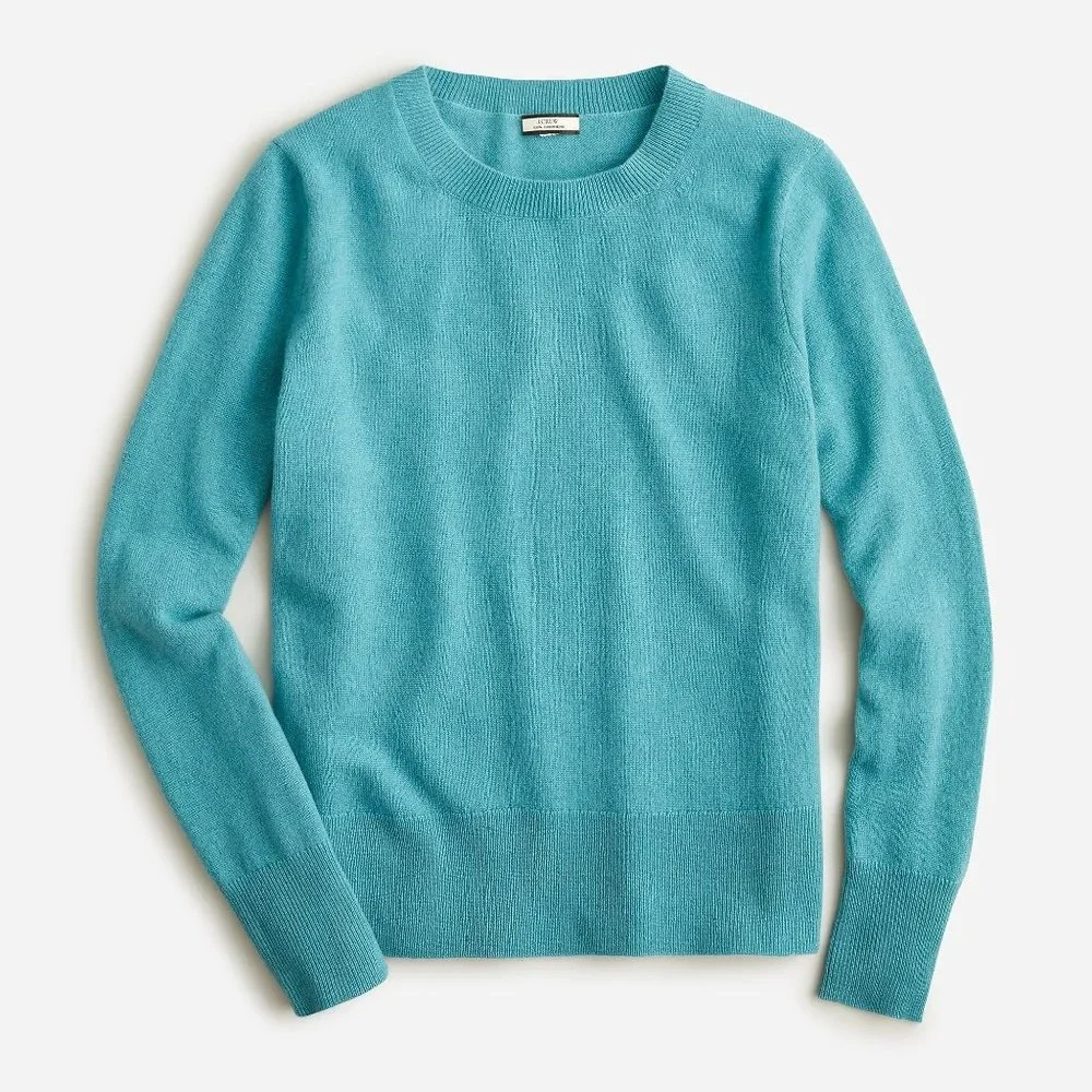 J. Crew Cashmere Sweater Larkspur Blue S
